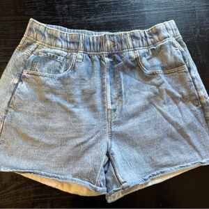 rag & bone Light Blue Jean Faux Denim Shorts-size small